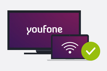 televisie, laptop, telefoon