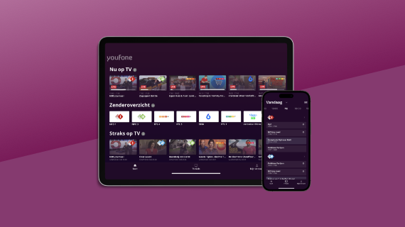 youfone tv app op tablet en mobiel