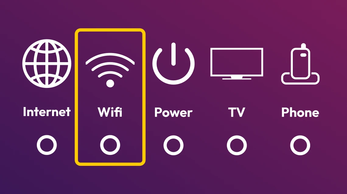 box 12 wifi lampje