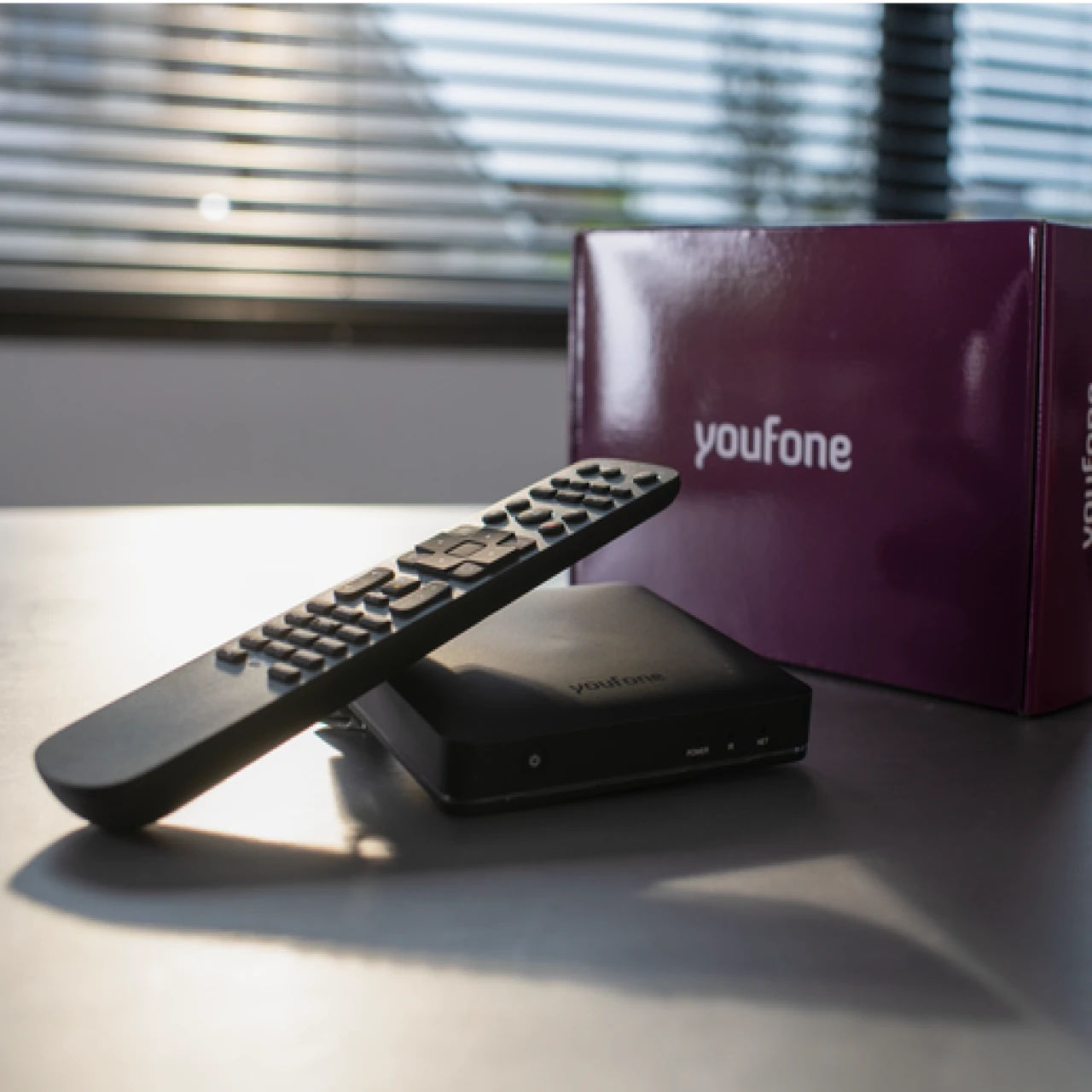 TV ontvanger en afstandsbediening