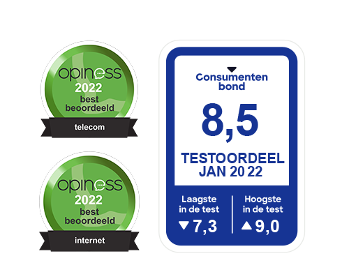 Opiness 2022 en consumentenbond 2022 awards