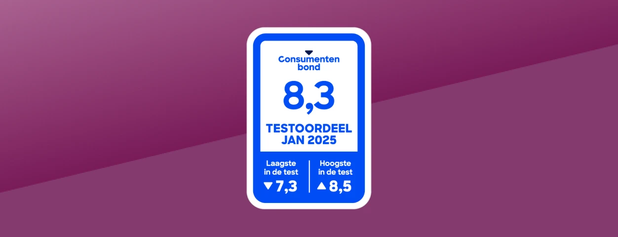 8,3 van de consumentenbond