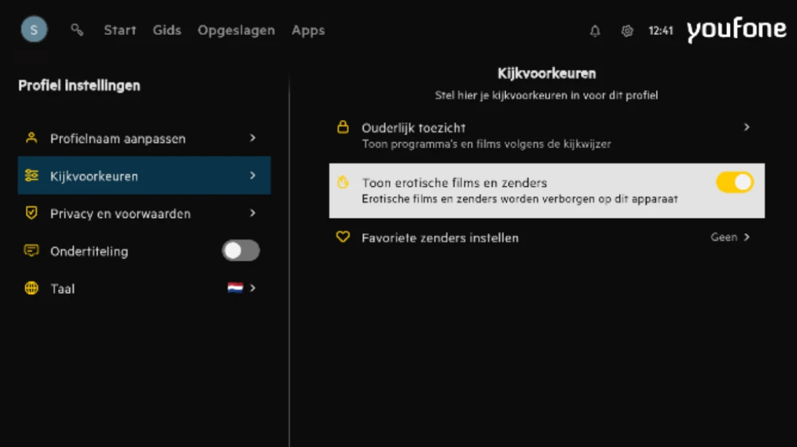 ouderlijk toezicht instellen