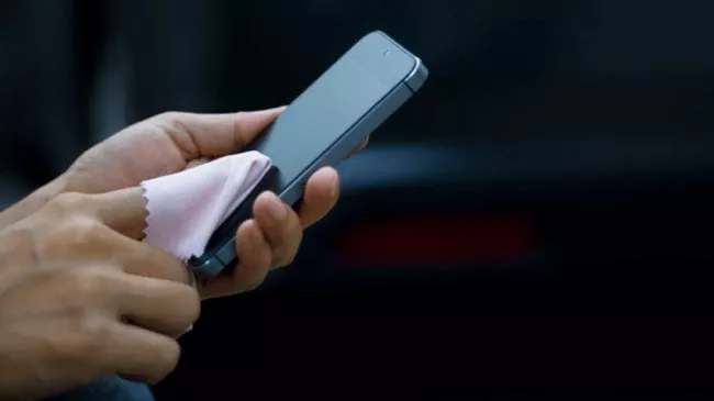 smartphone schoonmaken