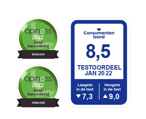 Opiness 2022 en consumentenbond 2022 awards