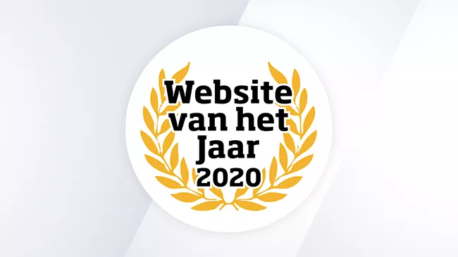 website van het jaar 2020